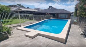 raised pool from client review